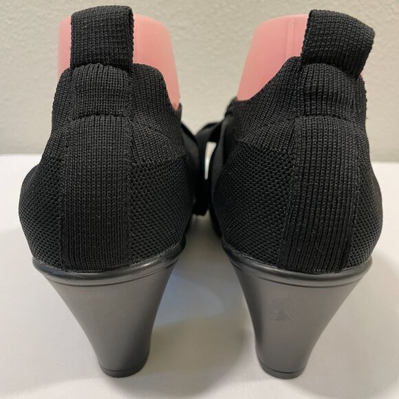 NEW, BERNIE MEV "Chesca Serenity" Pump Stretch Textile with Bow, Black - 8.5 - Picture 6 of 13